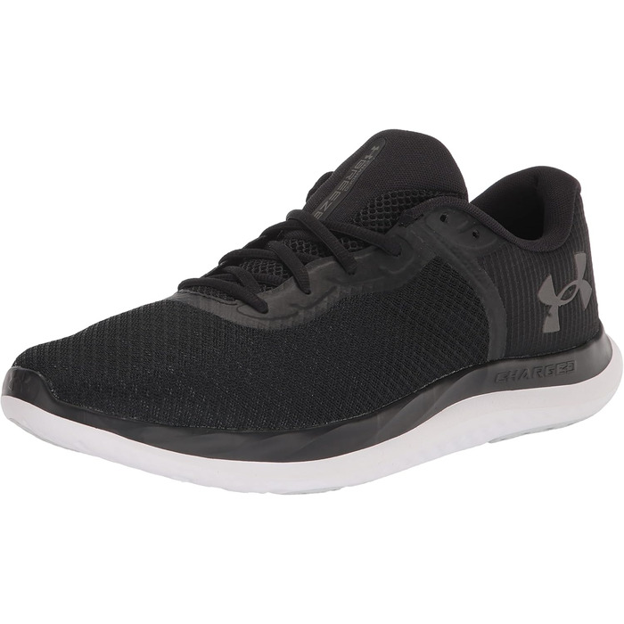 Чоловічі бігові кросівки Under Armour Charged Breeze, розмір 45 EU, чорний колір