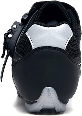 Чоловічі велотуфлі MTB для гірського велосипеда, сумісні з SPD, для їзди в приміщенні та на вулиці, з швидкою застібкою, 43 EU