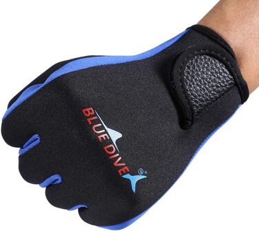 Рукавички для дайвінгу VGEBY1, 1 пара, 3 кольори, п'ятипалі неопренові рукавички для дайвінгу, снорклінгу, каякінгу, серфінгу та інших водних активностей, темно-синій L