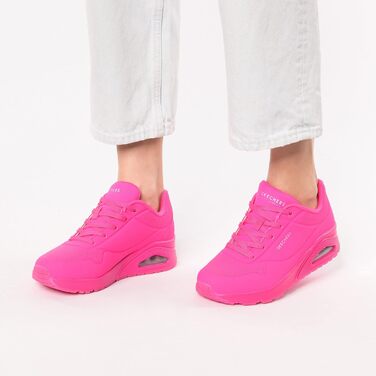 Кросівки жіночі Skechers UNO Night Shades Hot Pink 40 EU Durabuck