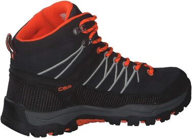 Дитячі трекінгові черевики CMP Rigel Mid Antracite-Flash Orange, розмір 40