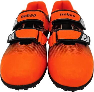 Дитячі футбольні бутси для гри на твердих поверхнях, розмір 25-37, помаранчеві