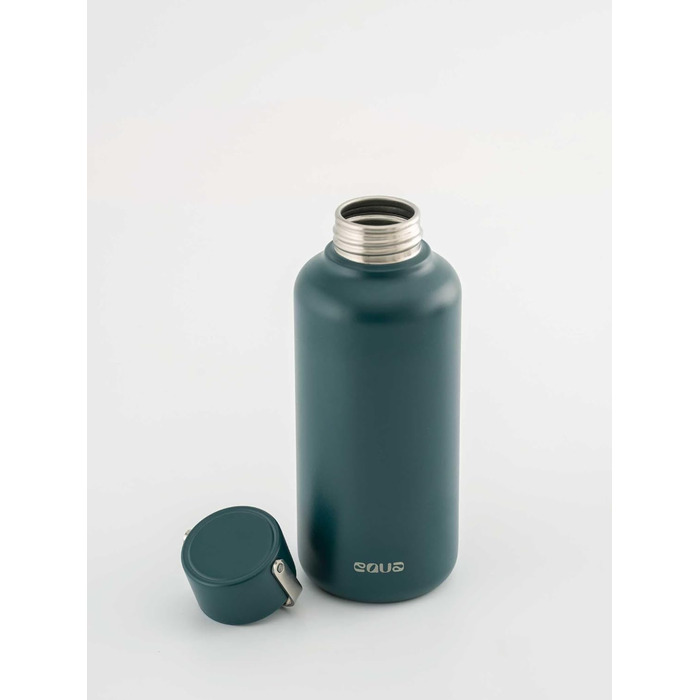 Пляшка для води EQUA Timeless, нержавіюча сталь, 600 мл, BPA-free, герметична, багаторазова, стиль Royal