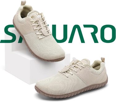 Кросівки SAGUARO Minimalist Barefoot: Зручні для міста, тренувань, подорожей (36-48 EU, Бежеві)