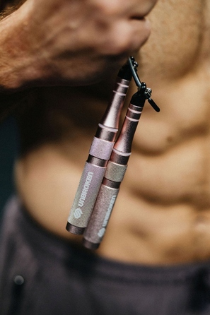 Професійна тренувальна скакалка Unbroken Speed Rope SR-PRO, Рожева, 3.2м