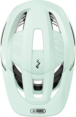 Велошолом ABUS Cliffhanger MIPS для MTB, захист MIPS, вентиляція, для дорослих, розмір S (51-55 см), м'ятний