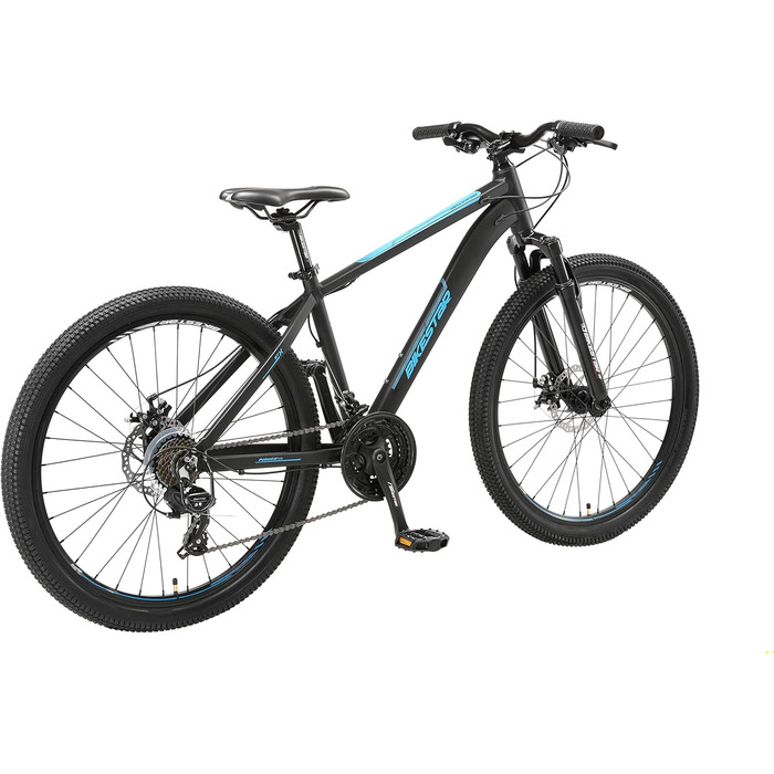 Гірський велосипед BIKESTAR Hardtail алюмінієвий, 21 швидкість Shimano, дискові гальма, 26