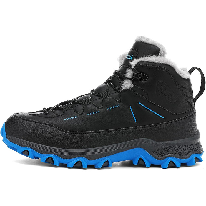 Дитячі трекінгові черевики Kinder: зручні черевики для хайкінгу та активного відпочинку, чотири пори року, розмір EU 30-39, кольори: коричнево-зелений, чорний