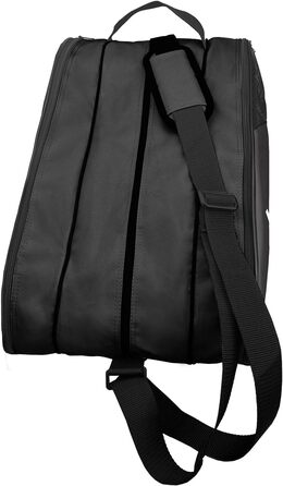 Сумка для ковзанів VPRO: для ковзанярства на льоду та роликів, з ремінцем, чорна