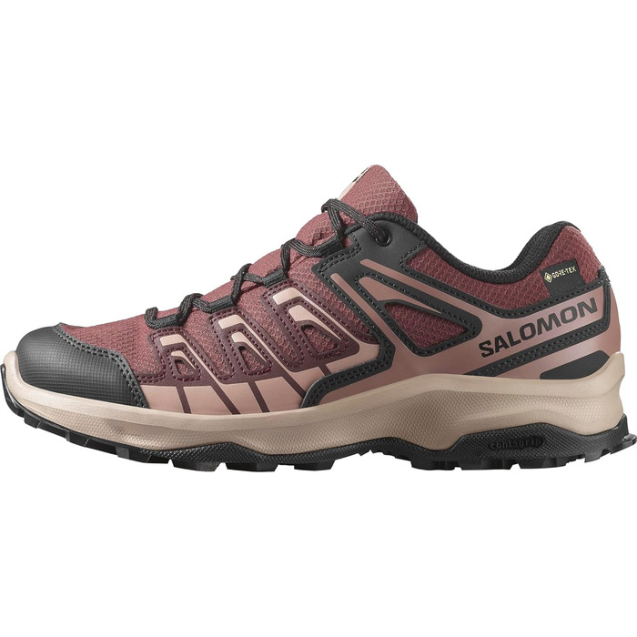 Туфлі для хайкінгу Salomon Extegra Gore-Tex для жінок (38 EU, Henna Rum Raisin Mahogany Rose)