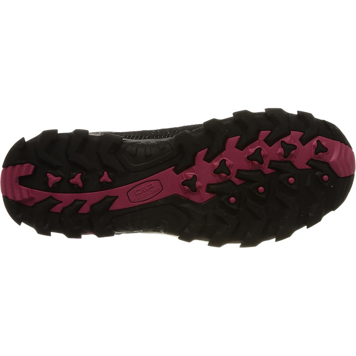 Черевики трекінгові жіночі CMP Rigel Mid WP, сіро-фуксія-айс, 43