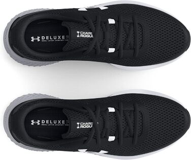 Кросівки для бігу чоловічі Under Armour Charged Rogue 3, 40 EU, чорний, сірий, білий