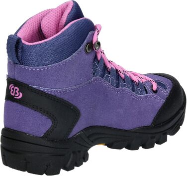 Дитячі трекінгові черевики Brütting Mount Bona High для дітей (31 EU, фіолетово-рожевий)