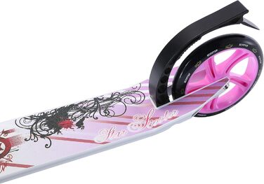 Дитячий алюмінієвий самокат STAR SCOOTER з великими колесами 205 мм для хлопчиків і дівчаток від 6 років, міський складаний самокат для дітей і дорослих