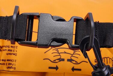 Водонепроникні сумки Cressi Orange 5 LT - унісекс, без застібки-блискавки