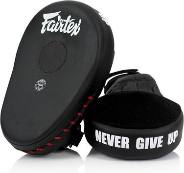 Боксерські лапи Fairtex FMV13 для боксу, Муай Тай, кікбоксингу та MMA, чорні, максимальний захист