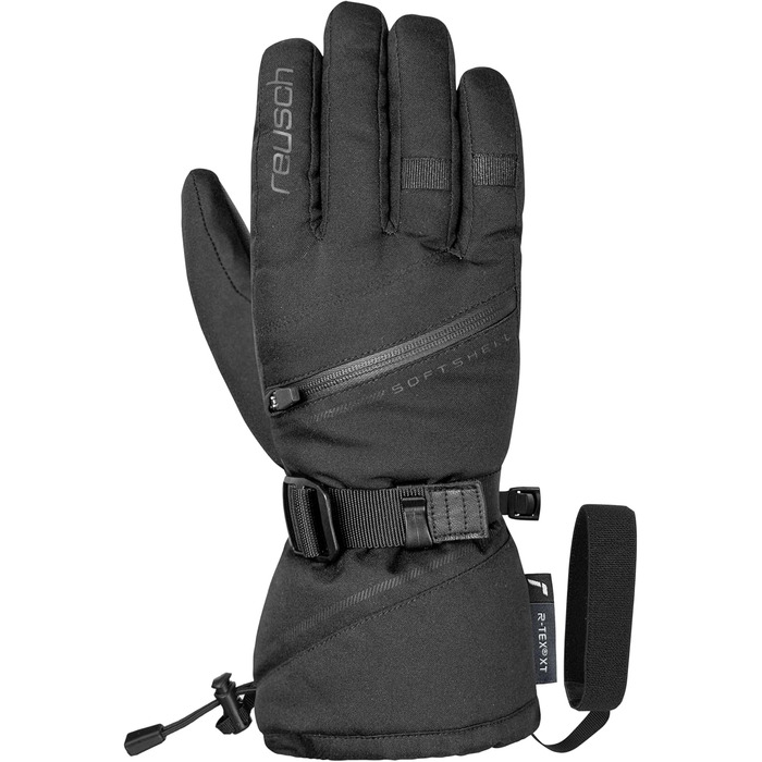 Жіночі рукавички Reusch Dahlia R-Tex XT, водонепроникні, чорні, розмір 8.5