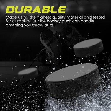 Ковзанкові шайби Winnwell, чорні, набір 18 шт., 170 г, офіційний розмір, для тренувань та відпрацювання навичок