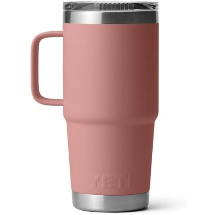 Термочашка YETI Rambler 591 мл, рожевий Sandstone, дорожня