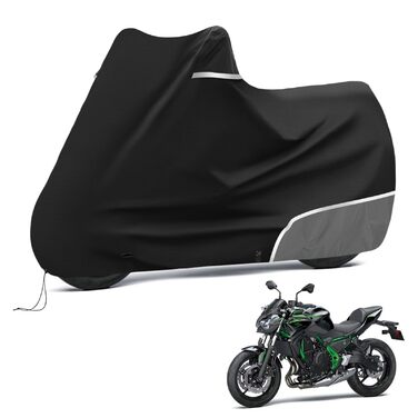 Водонепроникний чохол для мотоцикла Kawasaki Z650 / Z-серії, захисний зимовий чохол з тканини Oxford 420D, сірий