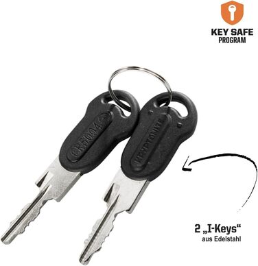 Замок ланцюговий Kryptonite Keeper 785 з інтегрованим кодовим замком, фіолетовий, універсальний розмір