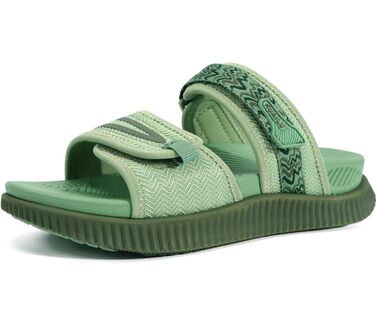 Спортивні сандалі KuaiLu жіночі з м'якою устілкою, ортопедичні для підтримки підошви, зелені, розмір 41 EU