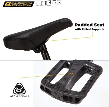 BMX велосипед Eastern Bikes Cobra 20 дюймів, легкий фрістайл, бежевий камуфляж