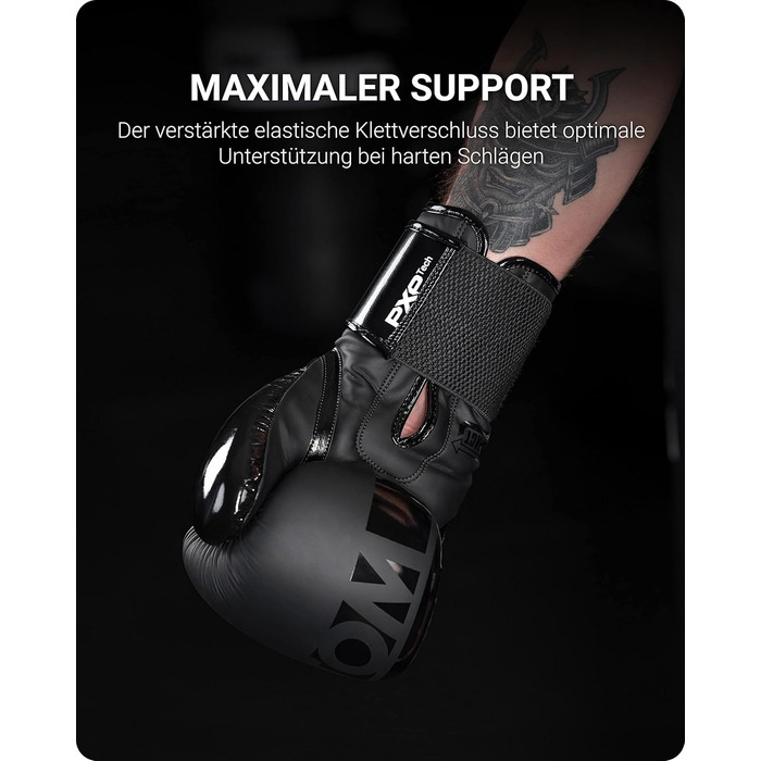 Боксерські рукавички Phantom APEX | MMA, тайський бокс | Чоловічі, чорні, 10 Oz