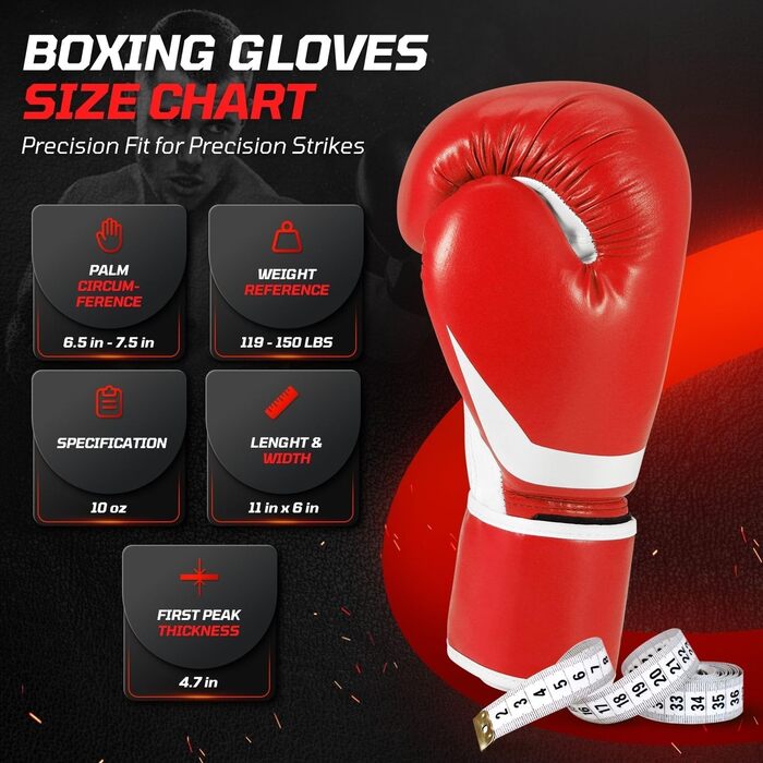 Боксерські рукавички Flexzion для спарингу та тренувань, Muay Thai, кікбоксинг, важкі мішки, захисне обладнання для рук