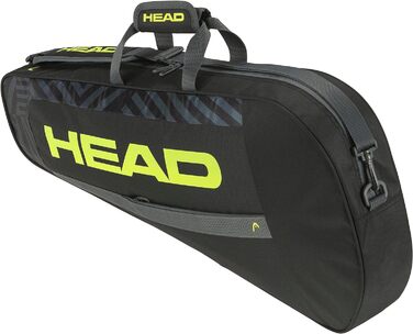 Сумка для тенісних ракеток Head Base, чорна/жовта