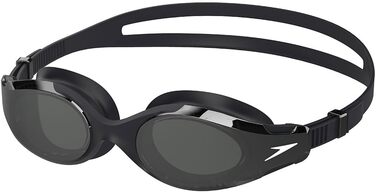 Окуляри для плавання Speedo Hydrosity 2.0 із дзеркальними лінзами, унісекс, чорний/димчастий/сріблястий, універсальний розмір