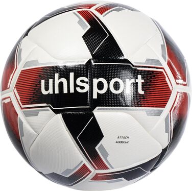 Футбольний м'яч Uhlsport Attack ADDGLUE для тренувань і ігор, з технологією ADDGLUE, для юнаків і дорослих, сертифікат FIFA Basic