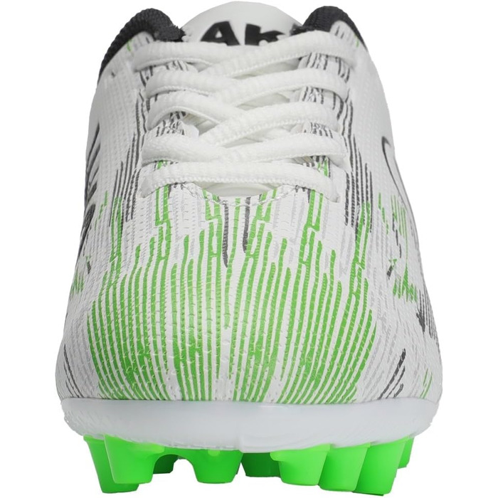 Дитячі футбольні бутси JAKO Stepover (37 EU, білий, неоновий зелений)