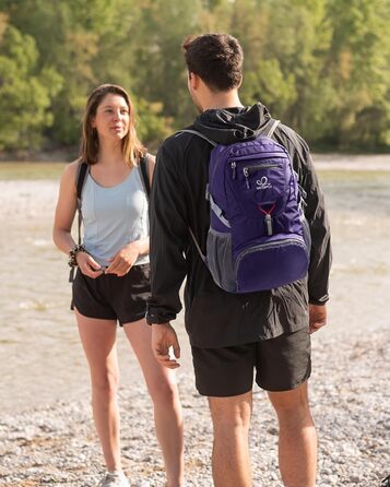 WATERFLY ультралегкий складаний рюкзак 20 л для туризму, подорожей та спорту, чоловічий/жіночий