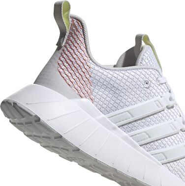 Дитячі кросівки adidas Questar Flow K (31.5 EU, сірий, білий, рожевий)