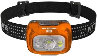 Нітекор NU31 Blue - налобний ліхтар, колір помаранчевий