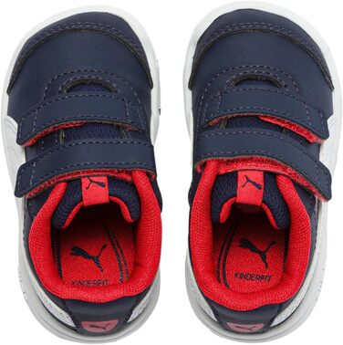 Дитячі кросівки PUMA Stepfleex 2 Sl V Inf - Peacoat White Flame Scarlet