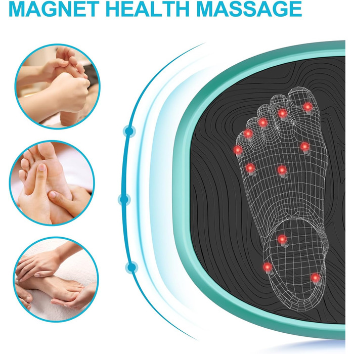 Віброплатформа для тренувань всього тіла AXV - фітнес платформа для схуднення, корекції фігури та тонізування. Підходить для домашнього фітнесу та занять у спортивних залах. Колір: зелений.