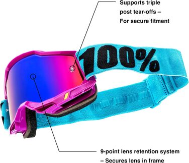 Захисні спортивні окуляри 100% ACCURI 2 Premium Dunder