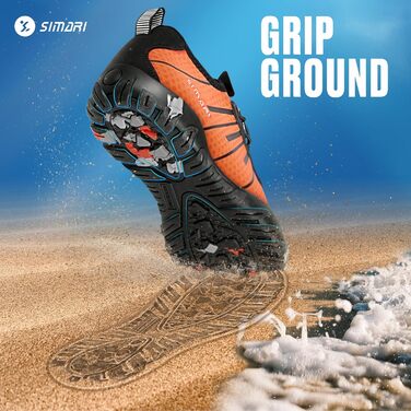 Водні черевики SIMARI WP001 для жінок та чоловіків, швидковисихаючі, для плавання, дайвінгу, серфінгу, йоги та відпочинку на природі