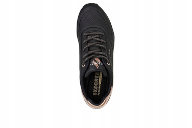 Жіночі кросівки Skechers UNO - SHIMMER 155196-BLK, чорні, 38,5