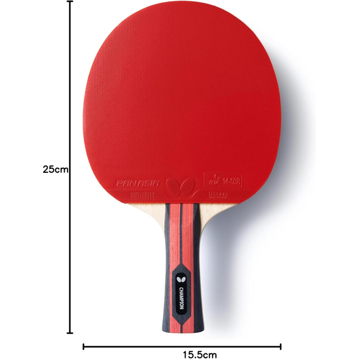 Тенісний стіл для настільного тенісу Team Butterfly Champion | Професійний стіл для гри, сертифікований ITTF