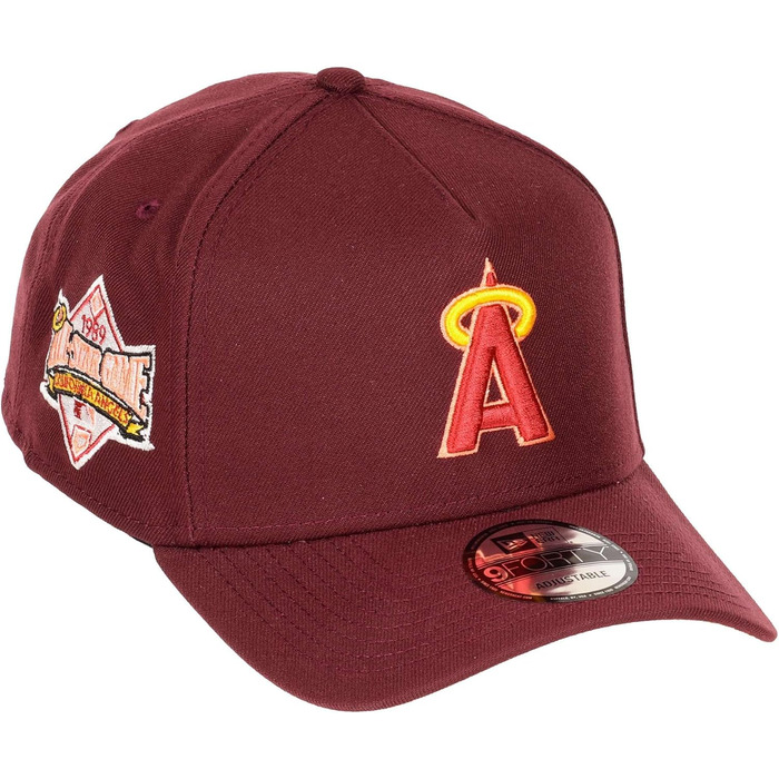Кепка New Era MLB California Angels 9Forty A-Frame Snapback Червона
