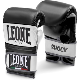 Боксерські рукавички LEONE 1947 Shock-Bag для дорослих, унісекс, чорні
