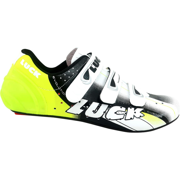 Велотуфлі Luck EVO Unisex з карбоновою підошвою, жовті, 37 EU