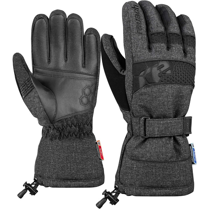 Чоловічі рукавички Reusch Connor R-Tex XT, чорні, розмір 10.5, водонепроникні лижні