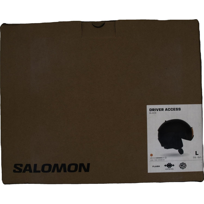 Шолом для лиж та сноуборду Salomon Driver Access з візором для чоловіків