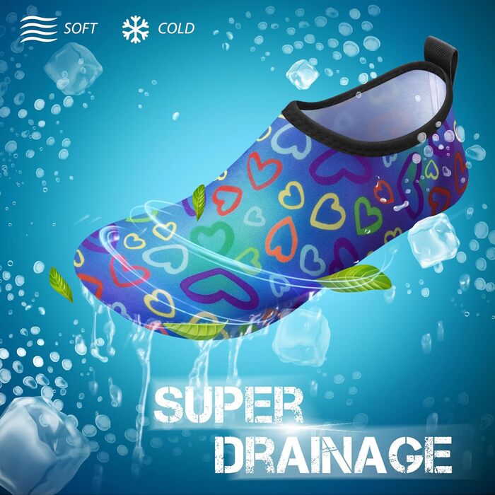 SIMARI Водні черевики для жінок та чоловіків, швидковисихаючі, босі черевики, аквашузи, спортивні, SWS001, чорний, 38/39 EU