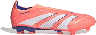 Футбольні бутси adidas Predator League Laceless для твердого/багатоповерххового поля (42 2/3 EU, Signal Coral Cloud White Beam Orange)