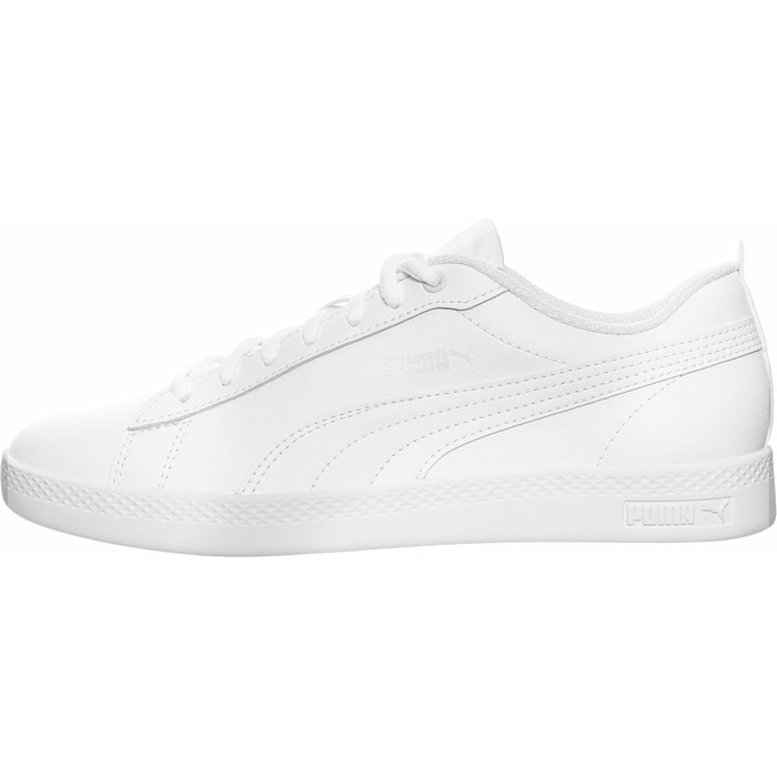 Жіночі шкіряні кросівки PUMA Smash v2 L білого кольору, розмір 38 EU